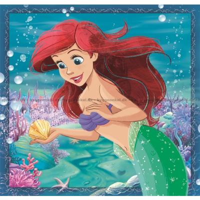 Bild av Disney prinsessor, 3x48 bitar