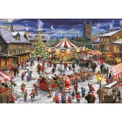 Bild av Torget i juletid, 1500 bitar