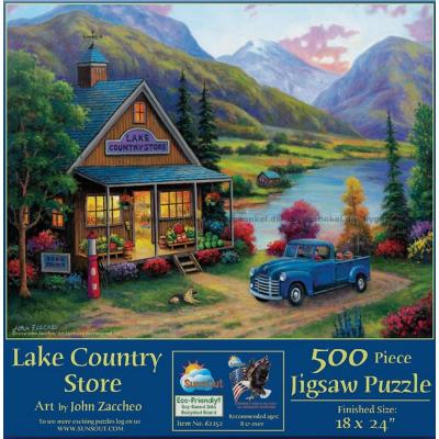 Butiken vid sjön, 500 bitar