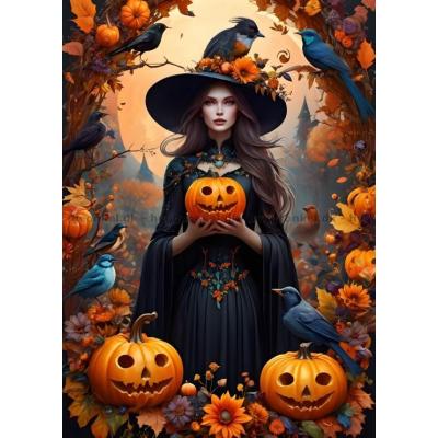 Bild av Halloween: Häxen, 500 bitar