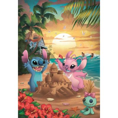 Bild av Disney: Stitch - På stranden, 500 bitar