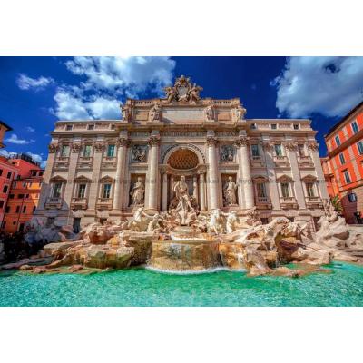 Bild av Trevi-fontänen i Rom, Italien, 1500 bitar