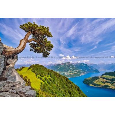 Bild av Schweiz: Vierwaldstättersjön, 1000 bitar