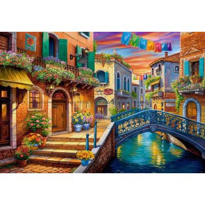 Bild av Vackra Venedig på kvällen, 1000 bitar
