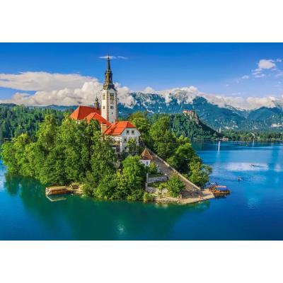 Bild av Bled, Slovenien, 500 bitar