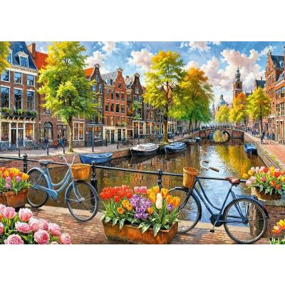 Bild av Amsterdam: Tulpaner, 1000 bitar