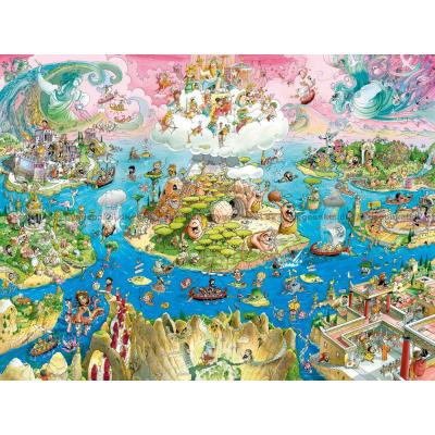 Bild av Prades: Odysseus, 1500 bitar