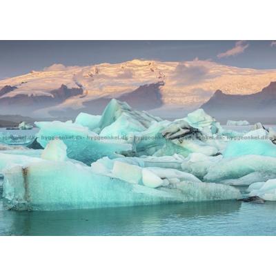 Bild av Island: Jökulsárlón, 1000 bitar