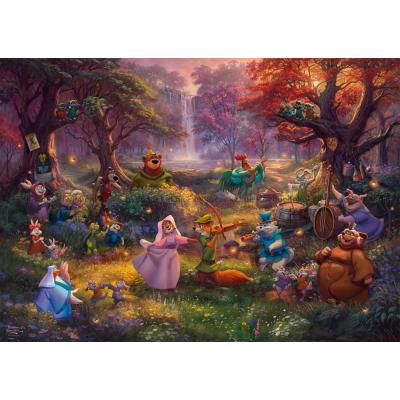 Bild av Disney: Kinkade - Robin Hood, 1000 bitar