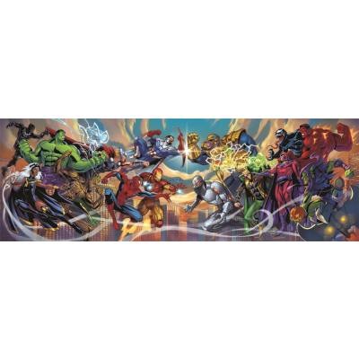 Bild av Marvel: Hjältar och skurkar - Panorama, 1000 bitar