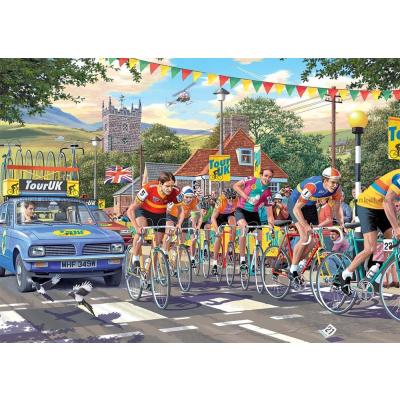 Bild av McLindon: Cykelloppet, 1000 bitar