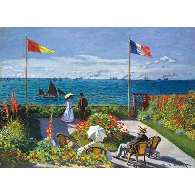 Bild av Monet: Garden at Saint-Adresse, 1000 bitar