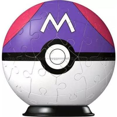 Bild av 3D: Pokemon Pokeballs - Masterball, 54 bitar