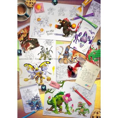 Bild av King of Tokyo: Monstre, 1000 bitar