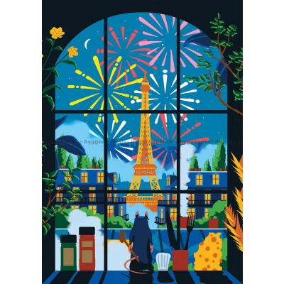 Bild av En magisk kväll i Paris, 500 bitar