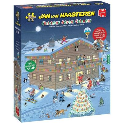 Jan van Haasteren: Julkalender - 2025, 24x54 bitar