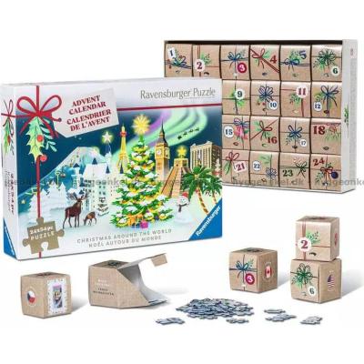 Bild av Julkalender: Världen runt, 24x54 bitar