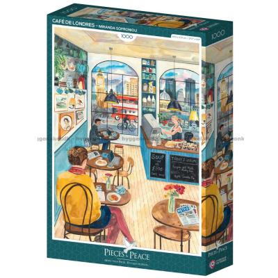 Mysig café i London, 1000 bitar