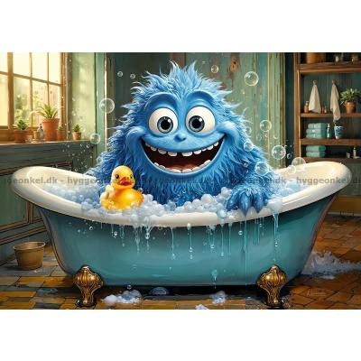 Bild av Monster badglädje, 1000 bitar
