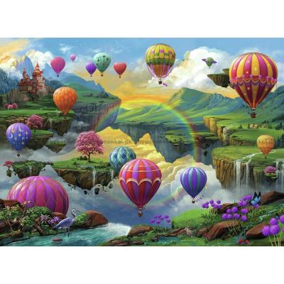 Bild av Eventyrliga luftballonger, 500 bitar