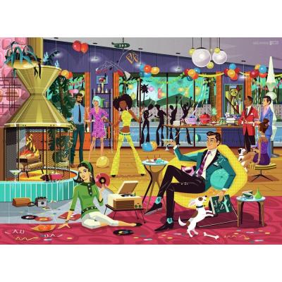 Bild av Retrofest med musik, 500 bitar
