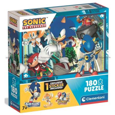 Sonic: I staden, 180 bitar