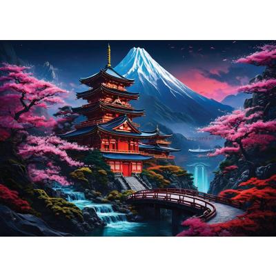 Bild av Japansk skönhet och fantasi, 2x500 bitar