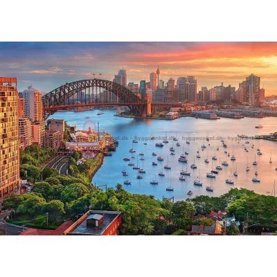 Bild av Hamnen i Sydney, 1000 bitar