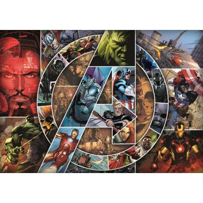 Bild av Marvel: Avengers – Superkrafter och starka viljor, 1000 bitar