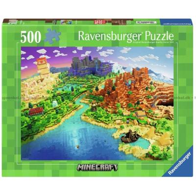 Minecrafts värld, 500 bitar