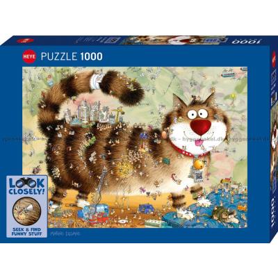 Degano: Ett kattliv, 1000 bitar