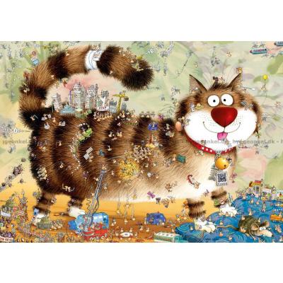 Bild av Degano: Ett kattliv, 1000 bitar