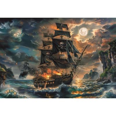 Bild av Piratskeppet, 300 bitar
