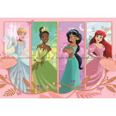 Bild av Disney prinsessor, 2x60 bitar