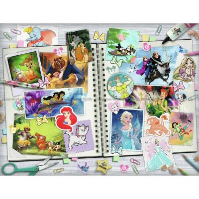 Bild av Disney: Figurerna - Klippbok, 2000 bitar