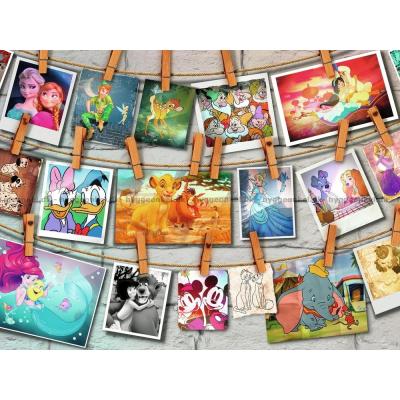 Bild av Disney: Figurerna - Collage, 1500 bitar