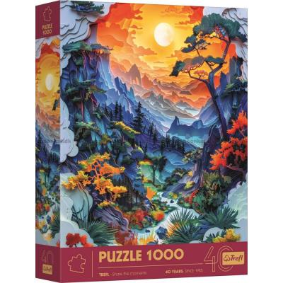 Papper: Bergslandskapet, 1000 bitar