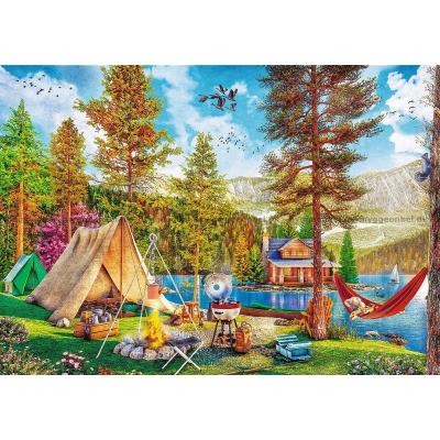 Bild av Naturglädje och sommaridyll, 2x500 bitar