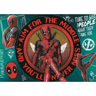 Bild av Marvel: Deadpool, 1000 bitar
