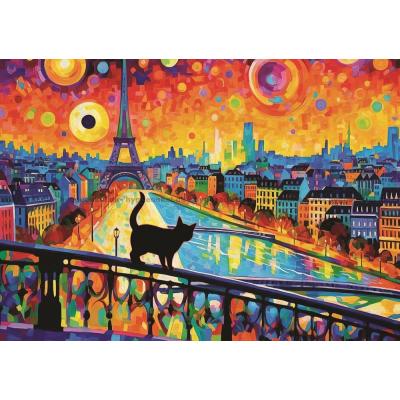 Bild av Paris: På äventyr över Seine, 1000 bitar