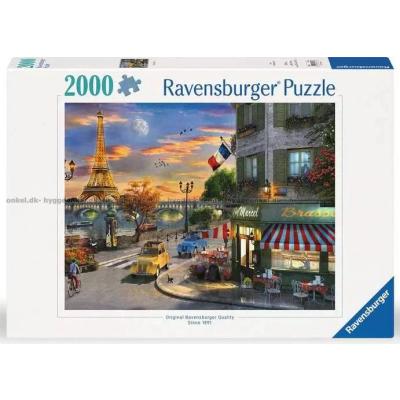 Utsikt över Eiffeltornet, 2000 bitar