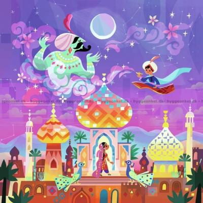 Bild av Äventyr från hela världen: Aladdin och den magiska lampan, 64 bitar