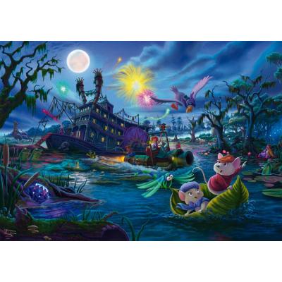 Bild av Disney: Kinkade - Bernard och Bianca, 1000 bitar