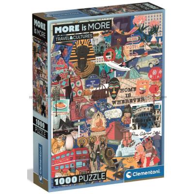 Kreativt kaos: Resor och kultur, 1000 bitar