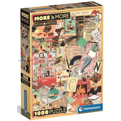 Kreativt kaos: Böcker, 1000 bitar