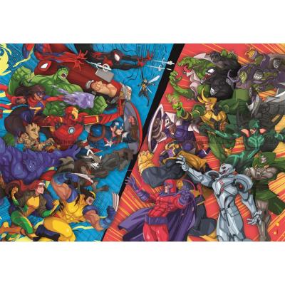 Bild av Marvel: Hjältar och skurkar, 104 bitar