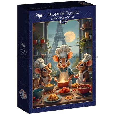 Möss med smak för Paris, 1000 bitar