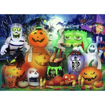 Bild av Halloween med skratt och skräck, 100 bitar