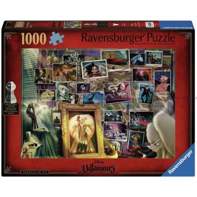 Disney skurkar: Cruella De Vil, 1000 bitar