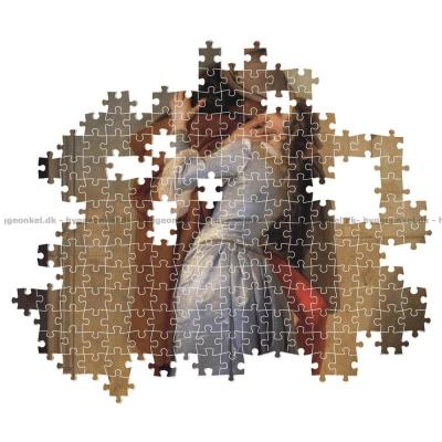Bild av Hayez: Kyssen, 1000 bitar